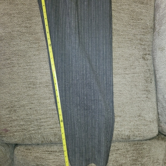 Sag Harbor Gray Pinstripe Dress Pants - Picture 6 of 7